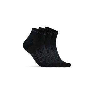 Ponožky CRAFT CORE Dry Mid 3p 1910637-999000 černá 40-42