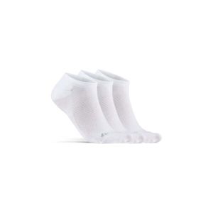 Ponožky CRAFT CORE Dry Footies 1910638-900000 bílá 40-42
