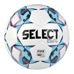 Fotbalový míč Select FB Brillant Super TB bílo modrá