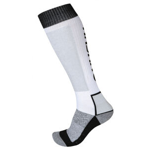 Ponožky Husky Snow Wool bílá/černá