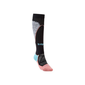 Ponožky Bridgedale Ski Midweight Women´s black/coral/227
