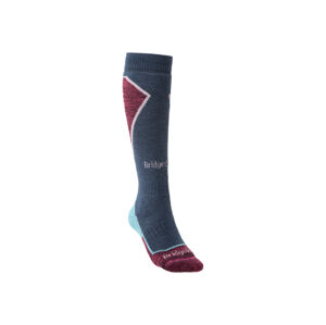 Ponožky Bridgedale Ski Midweight Women´s+ dark blue/light blue/230
