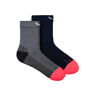 Dámské ponožky Salewa Mountain Trainer Merino Quarter 69031-0621 medium grey