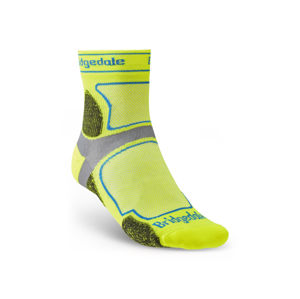 Ponožky Bridgedale TRAIL RUN UL T2 CS 3/4 CREW Yellow/550 M (6-8,5)