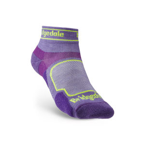 Ponožky Bridgedale TRAIL RUN UL T2 CS LOW WOMEN'S Purple/371 S (3-4,5) UK