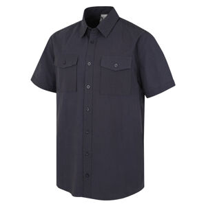 Pánská košile s krátkým rukávem Husky Grimy M tm. modrá