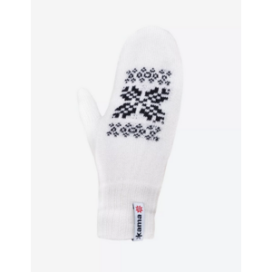 Pletené Merino rukavice Kama R106 100 bílé
