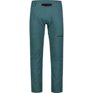 Pánské softshellové kalhoty Nordblanc ENCAPSULATED zelené NBFPM7731_ZKO