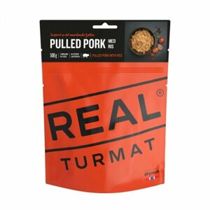 Real Turmat Pulled pork with rice - vepřové maso s rýží 121 g 5267