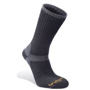Ponožky Bridgedale Merino Hiker black/845 L (9,5-12)