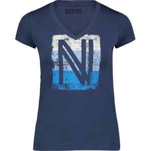 Dámské bavlněné tričko NORDBLANC Coating NBSLT6739_MHZ 34