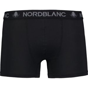 Pánské boxerky Nordblanc Depth černá NBSPM6865_CRN XL