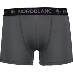 Pánské boxerky Nordblanc Depth šedá NBSPM6865_TSD M