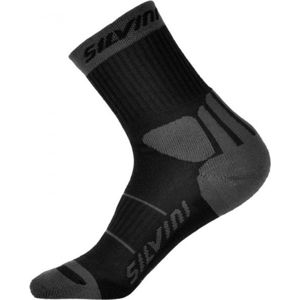 Ponožky Silvini Vallonga UA522 black-grey 36-38