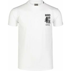 Pánské bavlněné triko Nordblanc SARMY bílé NBSMT7390_BLA