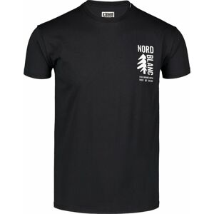 Pánské bavlněné triko Nordblanc SARMY černé NBSMT7390_CRN