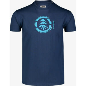 Pánské bavlněné triko Nordblanc UNVIS modrá NBSMT7392_MOB