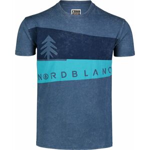 Pánské tričko Nordblanc Graphic modré NBSMT7394_SRM