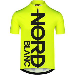 Pánský cyklodres Nordblanc Logo žlutý NBSMF7433_BPZ