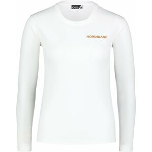 Dámské fitness tričko Nordblanc Clash bílé NBSLF7448_BLA