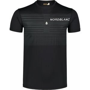 Pánské tričko Nordblanc Gradiant černé NBSMF7459_CRN