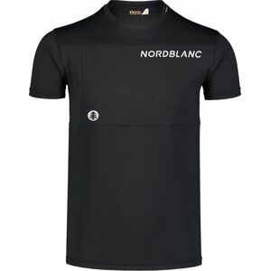Pánské fitness tričko Nordblanc Grow černé NBSMF7460_CRN