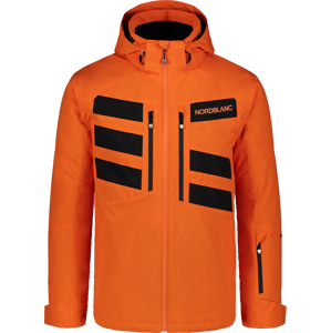 Pánská lyžařská bunda Nordblanc Striped oranžová NBWJM7505_MDV