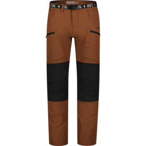 Pánské lehké outdoorové kalhoty Nordblanc Positivity hnědá NBSPM7613_HDU