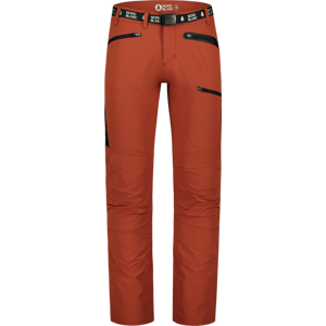 Pánské lehké outdoorové kalhoty Nordblanc Goodmood hnědá NBSPM7614_BCK