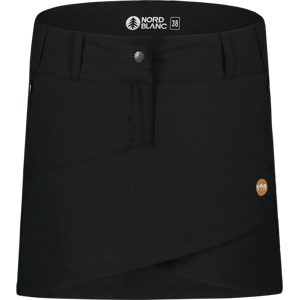 Dámská outdoorová šortko-sukně Nordblanc Sprout černá NBSSL7632_CRN