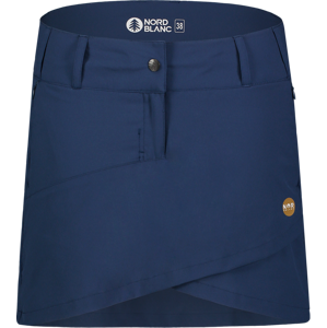 Dámská outdoorová šortko-sukně Nordblanc Sprout modrá NBSSL7632_NOM