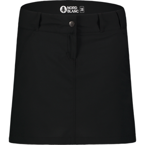 Dámská outdoorová sukně Nordblanc Hazy černá NBSSL7633_CRN