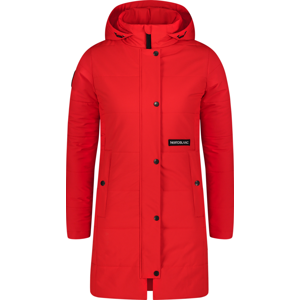 Dámský zimní kabát NORDBLANC MYSTIQUE červený NBWJL7943_MOC