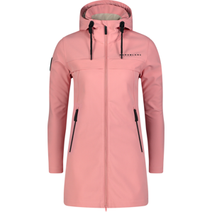 Dámský zateplený nepromokavý softshellový kabát NORDBLANC ANYTIME růžový NBWSL7956_PIR