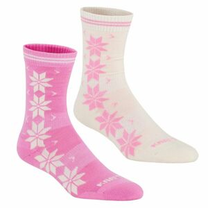 Dámské vlněné ponožky Kari Traa Vinst 2pk růžové 611213-Nwh