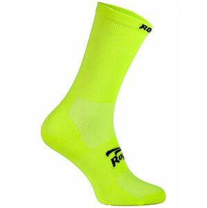 Ponožky Rogelli Q-SKIN, reflexní žluté 007.130 XL (44-47)