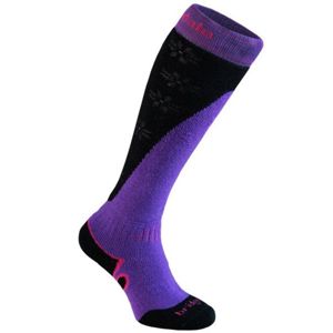 Ponožky Bridgedale Mountain Women´s 041 purple/black