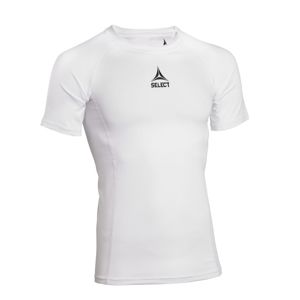 Kompresní triko Select Shirt S/S Baselayer bílá XL