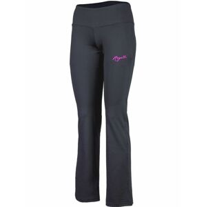 Dámské fitness kalhoty Rogelli FADYA černo-růžové 050.208 L
