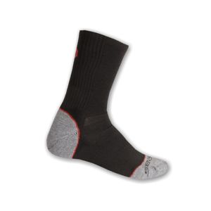 Ponožky Sensor Hiking Bambus černá/červená 14100057 3/5 UK