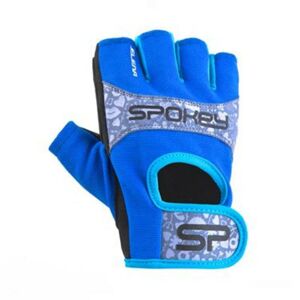 Dámské fitness rukavice Spokey ELENA II modro-tyrkysové