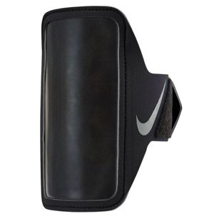 Pouzdro na mobil Nike LEAN ARM BAND Black/Black/Silver