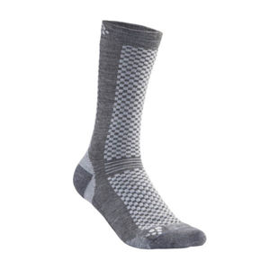 Ponožky CRAFT Warm 2-pack 1905544-985920 - šedá 34-36