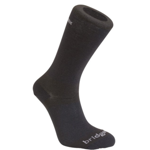 Ponožky Bridgedale Liner Base Layer Coolmax Liner Boot x2 black/846