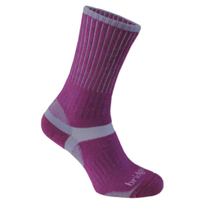 Ponožky Bridgedale Merino Hiker Women's plum/350 L (7-8,5)