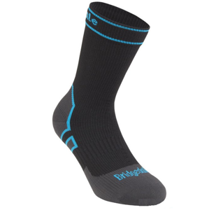 Ponožky Bridgedale Storm Sock MW Boot black/845 XL (12,5-14,5)