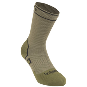 Ponožky Bridgedale Storm Sock MW Boot khaki/115 L (9,5-12)