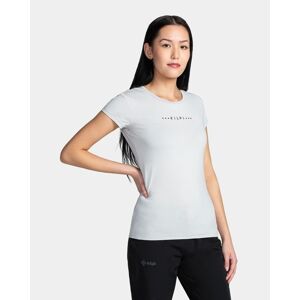 Dámské bavlněné tričko Kilpi LISMAIN-W Světle šedá