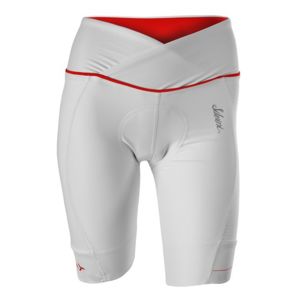 Dámské cyklistické kalhoty Silvini TINELLA WP1009 white-red