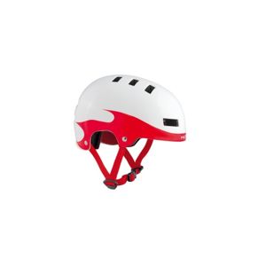 Dětská helma MET YOYO plameny/červená/bílá